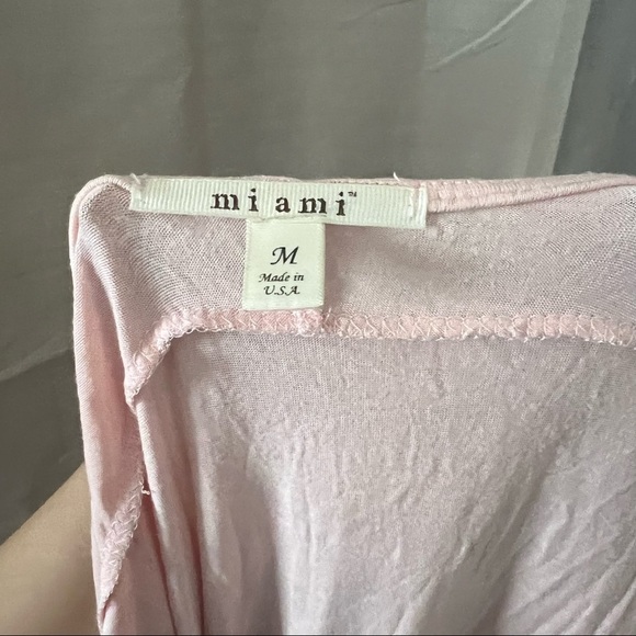 Francescas Collections Blush Pink Long Sleeve Shirt - Picture 2 of 3